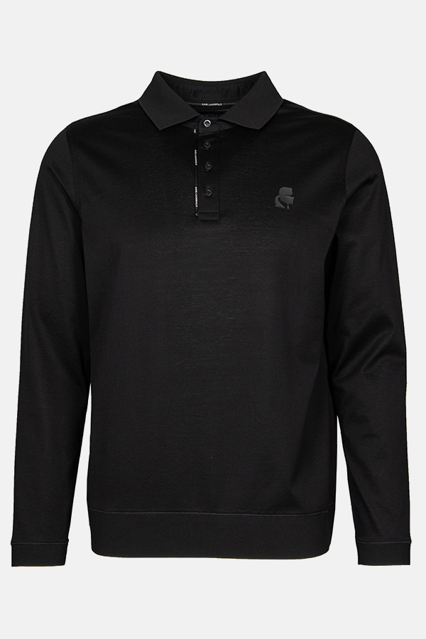 ΜΠΛΟΥΖΑ POLO KARL LAGERFELD - 990 ΜΑΥΡΟ